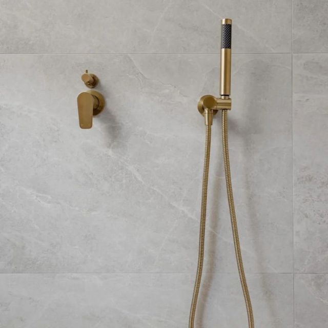 Lifestyle Meir Round Diverter Mixer Paddle Handle Tiger Bronze Trim Kit MW07TSPD-FIN-PVDBB - The Blue Space