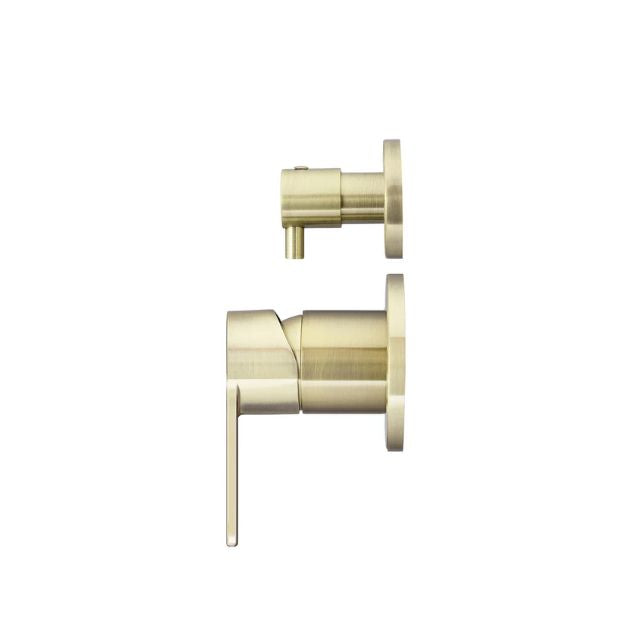 Side Meir Round Diverter Mixer Paddle Handle Tiger Bronze Trim Kit MW07TSPD-FIN-PVDBB - The Blue Space