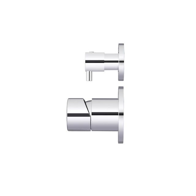 Side Meir Round Diverter Mixer Pinless Handle Chrome Trim Kit MW07TSPN-FIN-C - The Blue Space