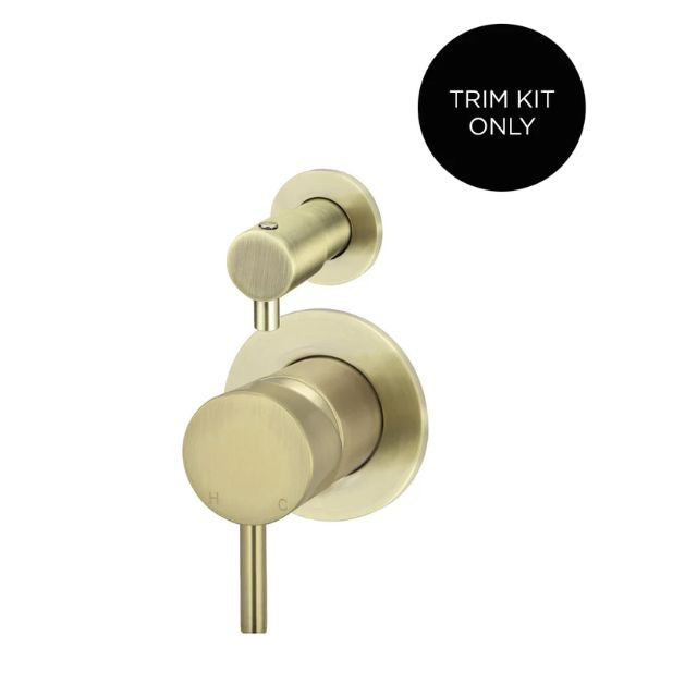 Meir Round Diverter Mixer Tiger Bronze Trim Kit MW07TS-FIN-PVDBB - The Blue Space