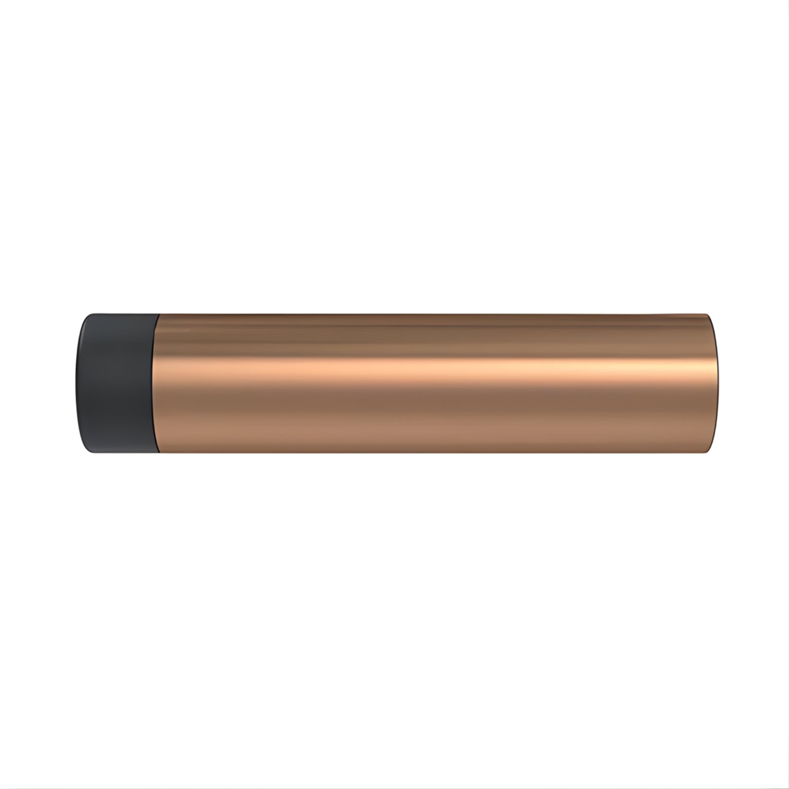 Side Meir Round Door Stop Brushed Bronze MDS02-PVDBZ - The Blue Space