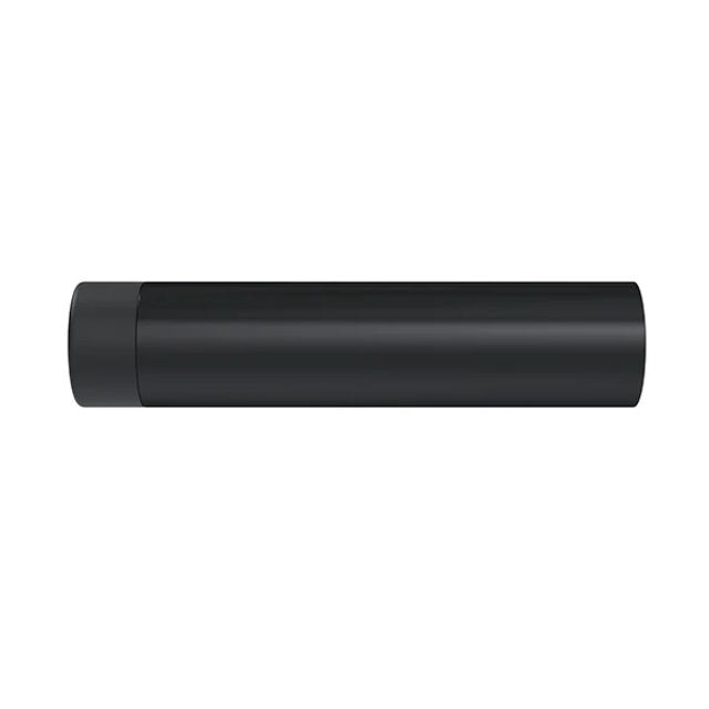 Side Meir Round Door Stop Matte Black MDS02 - The Blue Space