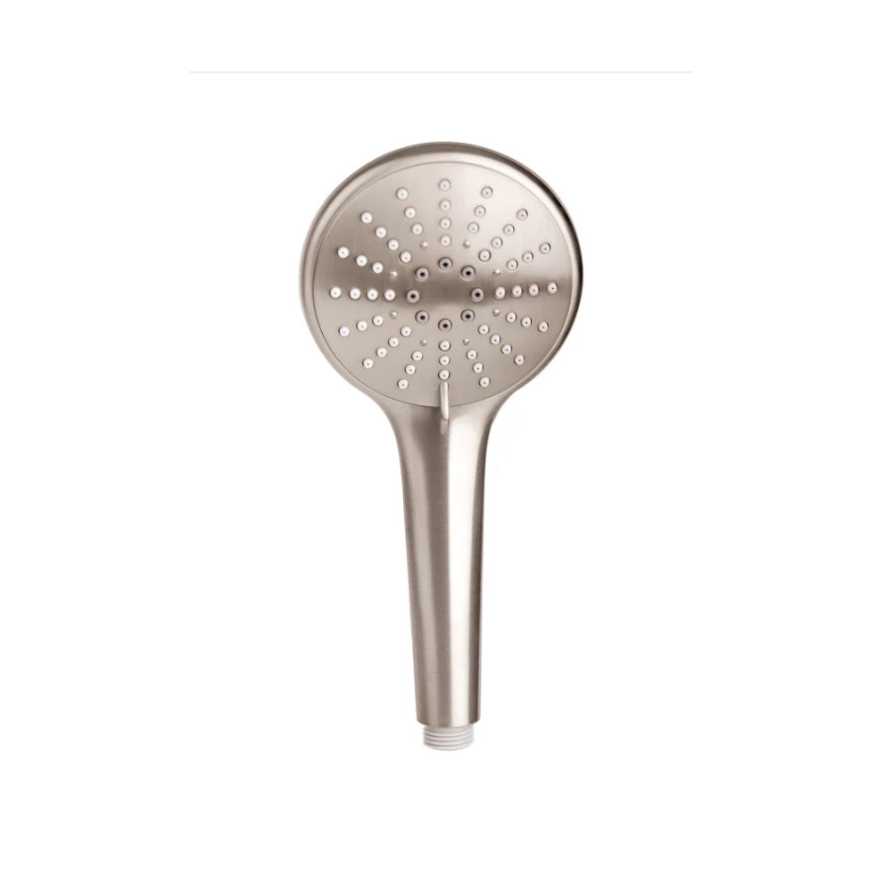 Front Meir Round Hand Shower Three-Function Champagne Rose Gold MP01H-B-CH - The Blue Space