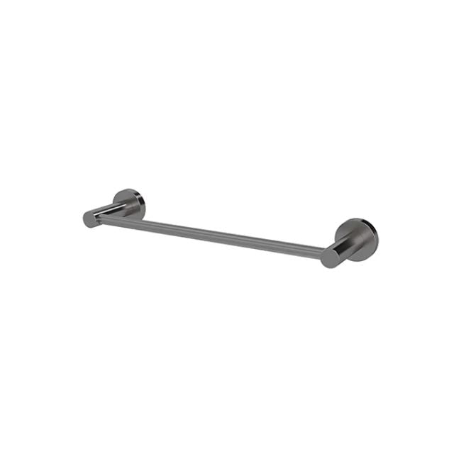 Meir Round Single Towel Rail 300mm Shadow MR01-SR30-PVDGM - The Blue Space