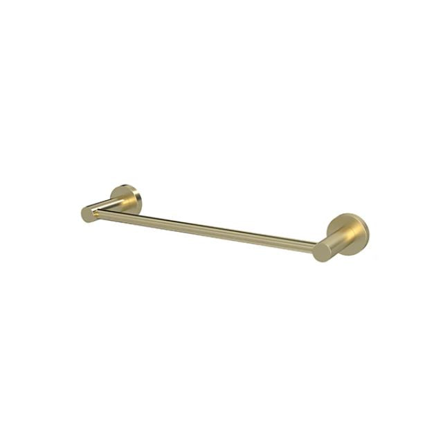 Meir Round Single Towel Rail 300mm Tiger Bronze MR01-SR30-PVDBB - The Blue Space