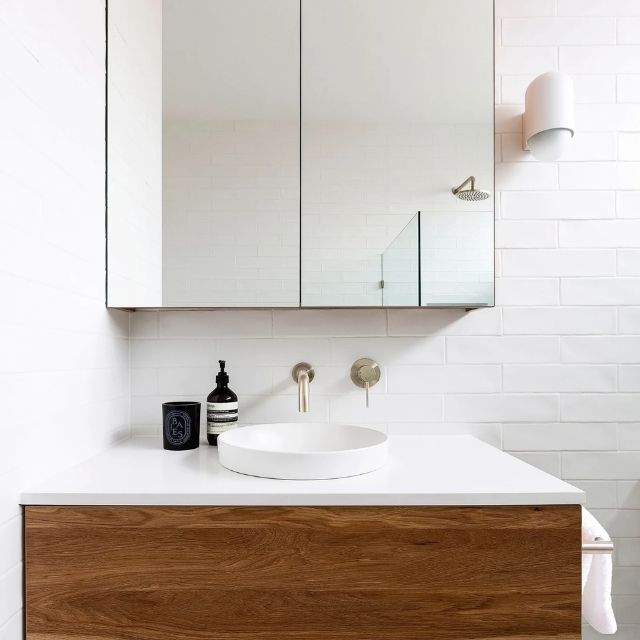 Lifestyle 2 Meir Round Wall Mixer Brushed Nickel Trim Kit MW03-FIN-PVDBN - The Blue Space