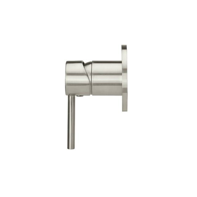 Side Meir Round Wall Mixer Brushed Nickel Trim Kit MW03-FIN-PVDBN - The Blue Space