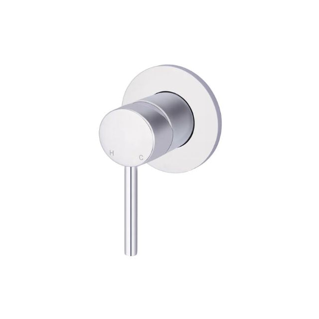 Angle Meir Round Wall Mixer Chrome Trim Kit MW03-FIN-C - The Blue Space