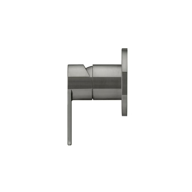 Meir Paddle Round Wall Mixer Shadow Full Kit