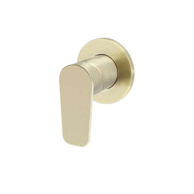 Angle Meir Round Wall Mixer Paddle Handle Tiger Bronze Trim Kit MW03PD-FIN-PVDBB - The Blue Space