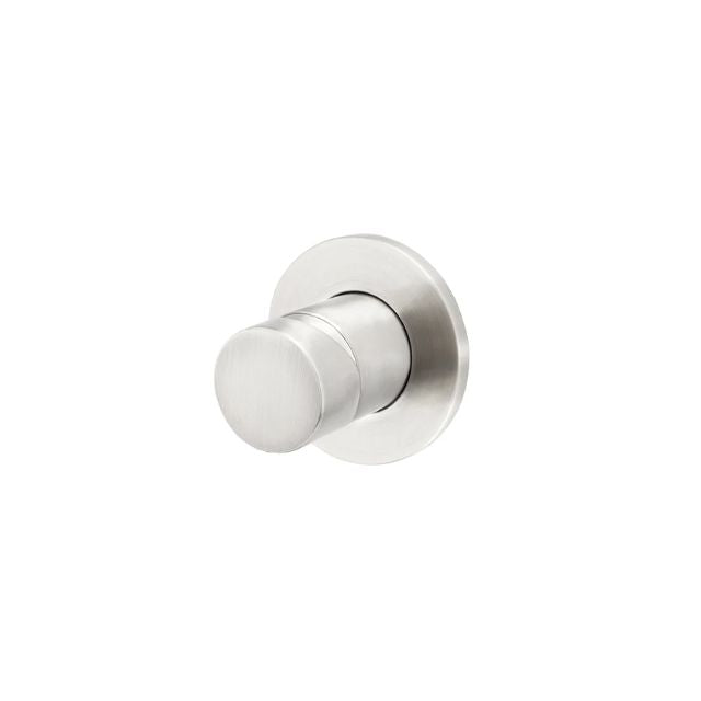 Angle Meir Round Wall Mixer Pinless Handle Brushed Nickel Trim Kit MW03PN-FIN-PVDBN - The Blue Space