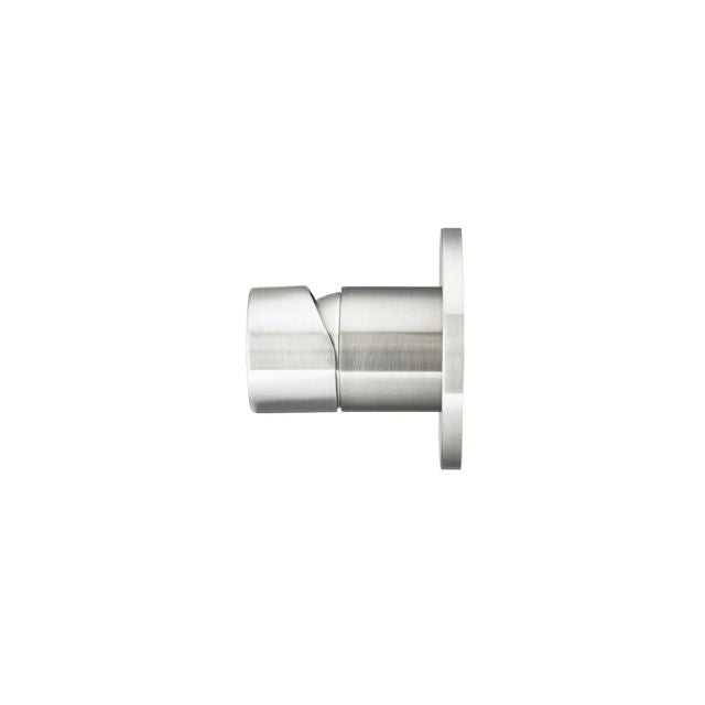 Side Meir Round Wall Mixer Pinless Handle Brushed Nickel Trim Kit MW03PN-FIN-PVDBN - The Blue Space