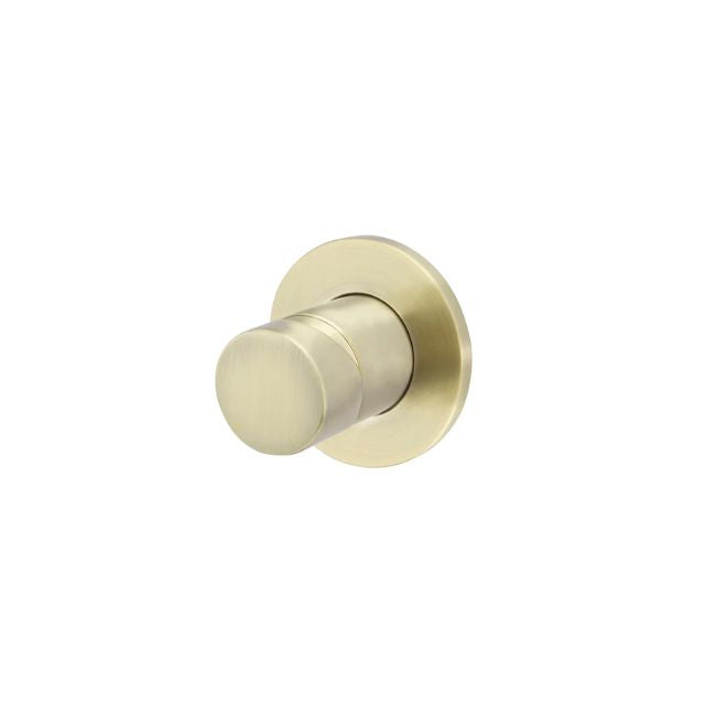 Angle Meir Round Wall Mixer Pinless Handle Tiger Bronze Trim Kit MW03PN-FIN-PVDBB - The Blue Space
