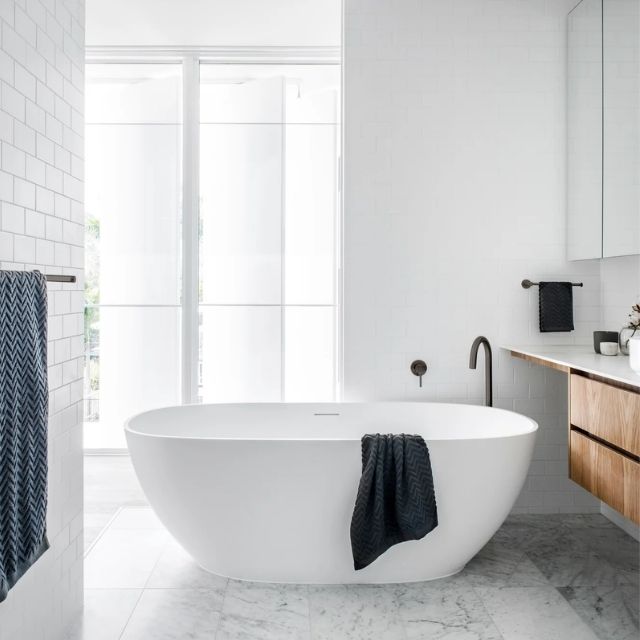 Lifestyle 1 Meir Round Wall Mixer Shadow Trim Kit MW03-FIN-PVDGM - The Blue Space