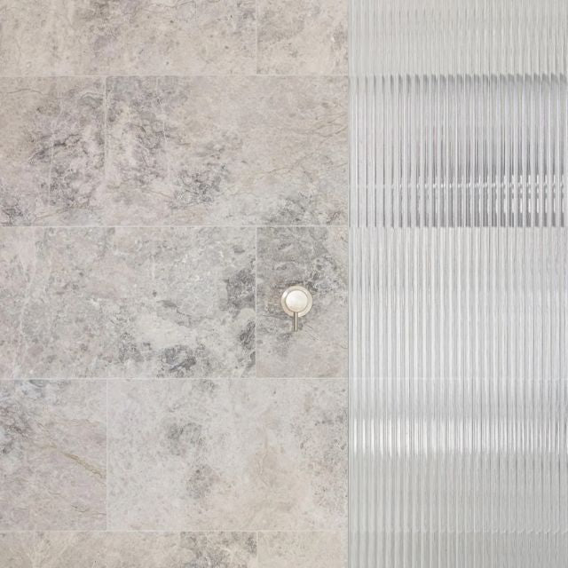 Lifestyle 2 Meir Round Wall Mixer Short Pin Lever Brushed Nickel Trim Kit MW03S-FIN-PVDBN - The Blue Space