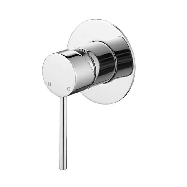 Modern National Star Mini Shower Mixer 80mm Chrome - Full Kit STRM008-KIT - The Blue Space