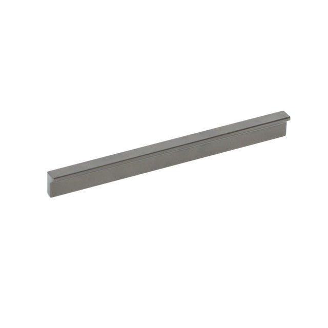 Momo Angle Pull Handle 128mm Metallic Grey A0077.128.MTG - The Blue Space