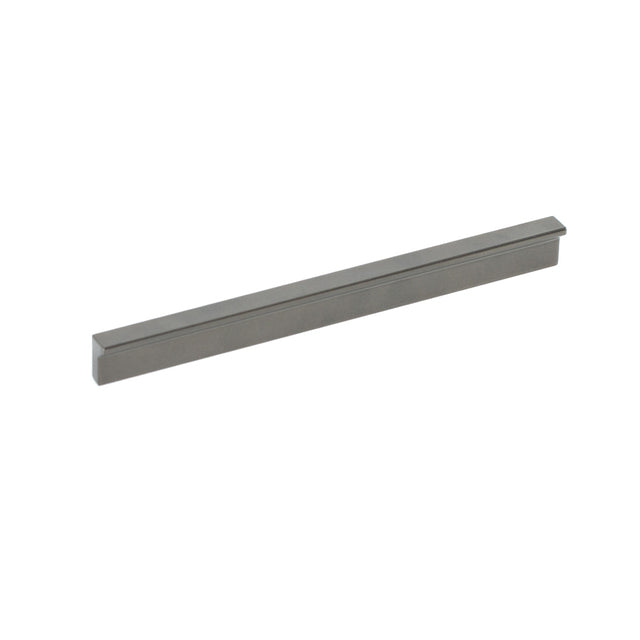Momo Angle Pull Handle 192mm Metallic Grey A0077.192.MTG - The Blue Space