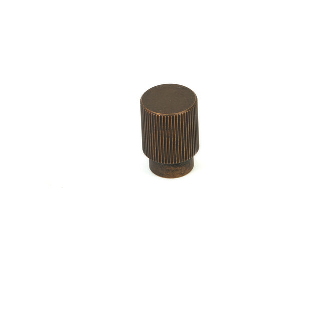 Momo Arpa Round Knob 22mm In Antique Brass A0583.022.AB - The Blue Space