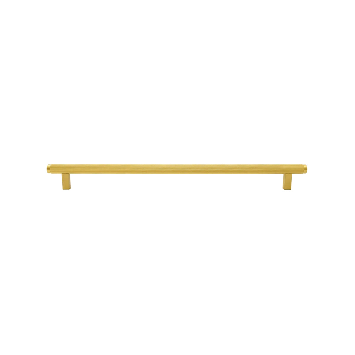 Momo Bellevue Lined Bar Pull Satin Brass P-BVPLD160.BSB - The Blue Space