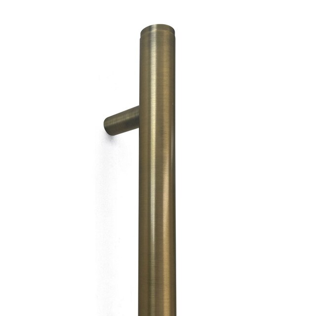 Momo Bellevue Plain Entry Pull Handle Dark Brushed Brass BVEPPL.DBB - The Blue Space