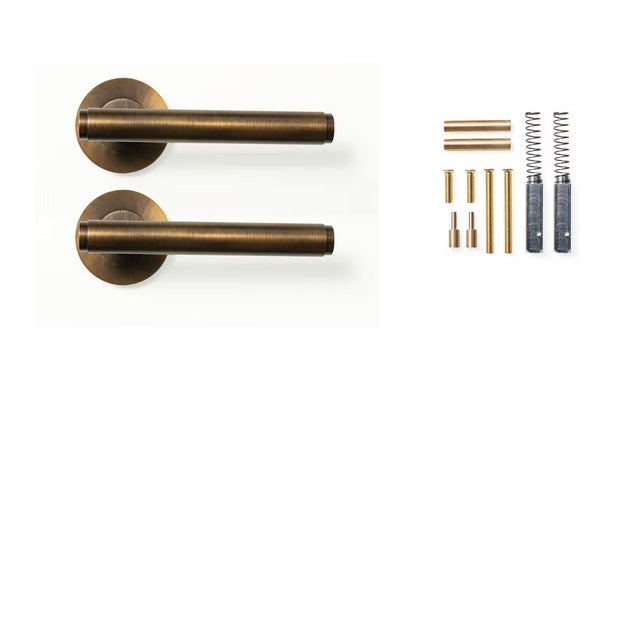 Momo Bellevue Plain Lever Handle Set Bronze BVLHPL.BNZ - The Blue Space
