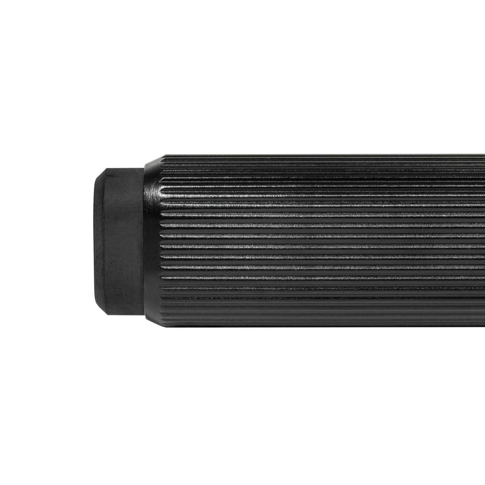 Details Momo Brooklyn Wall Door Stop 50mm Brushed Black BKN8022.050.BBL - The Blue Space