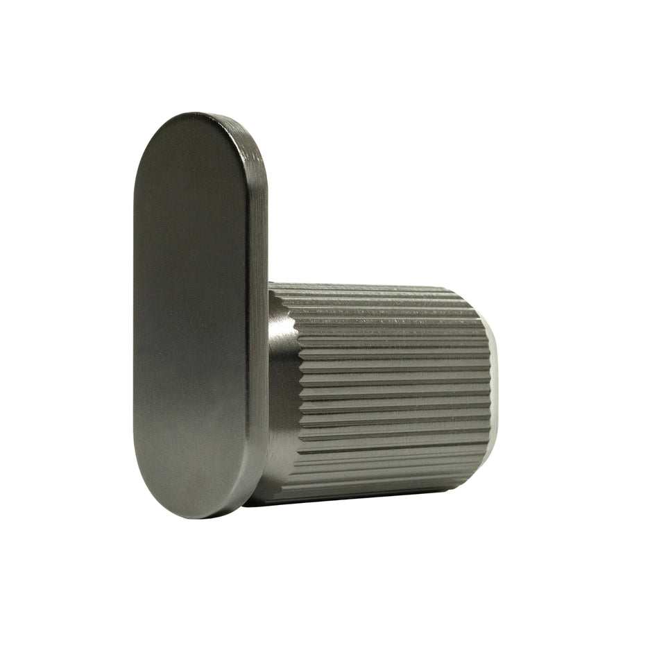 Momo Handles Brooklyn 70mm Wall Hook Black Titanium