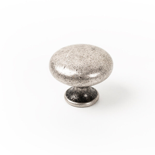 Momo Duke Round Knob 31mm Antique Silver DO393.31.AS - The Blue Space