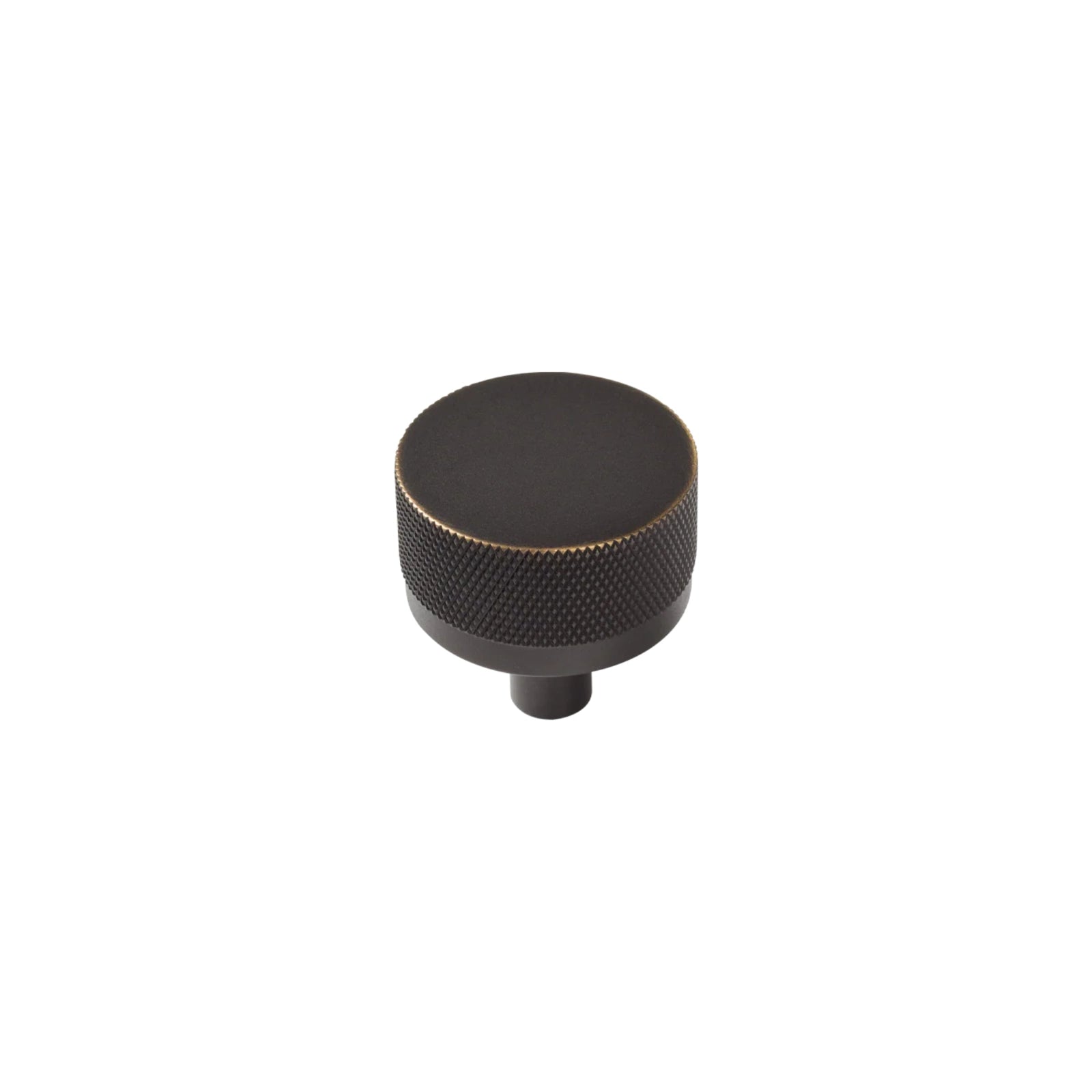 Momo Handles Bellevue 35mm Knurled Knob Dark Bronze BVKKN035.DKB - The Blue Space