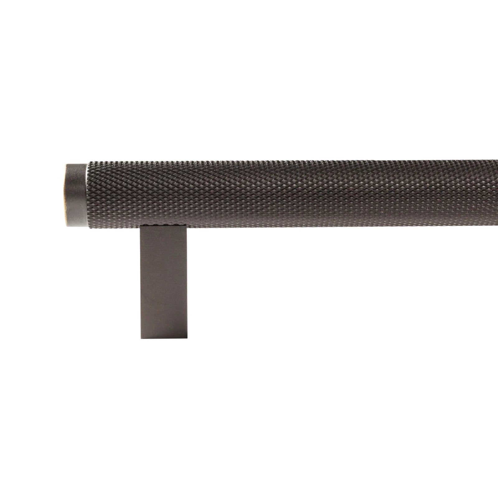 Details Momo Handles Bellevue Knurled Pull Handle Dark Bronze BVPKN160.DKB - The Blue Space