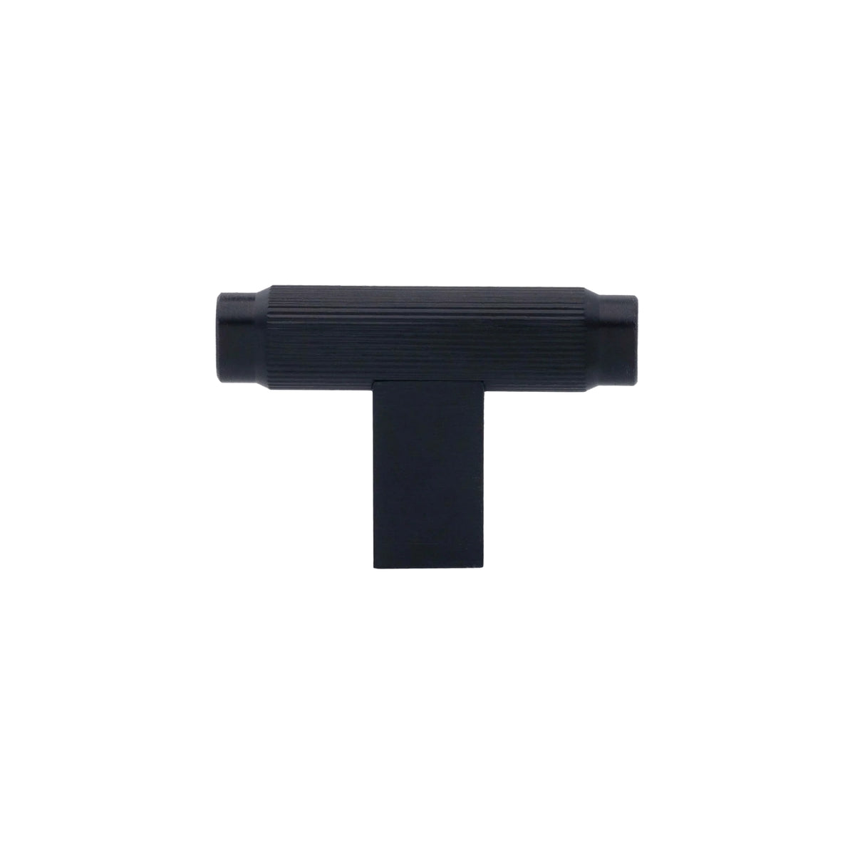 Momo Handles Brooklyn T Knob 55mm Brushed Black BKN0676.055.BBL