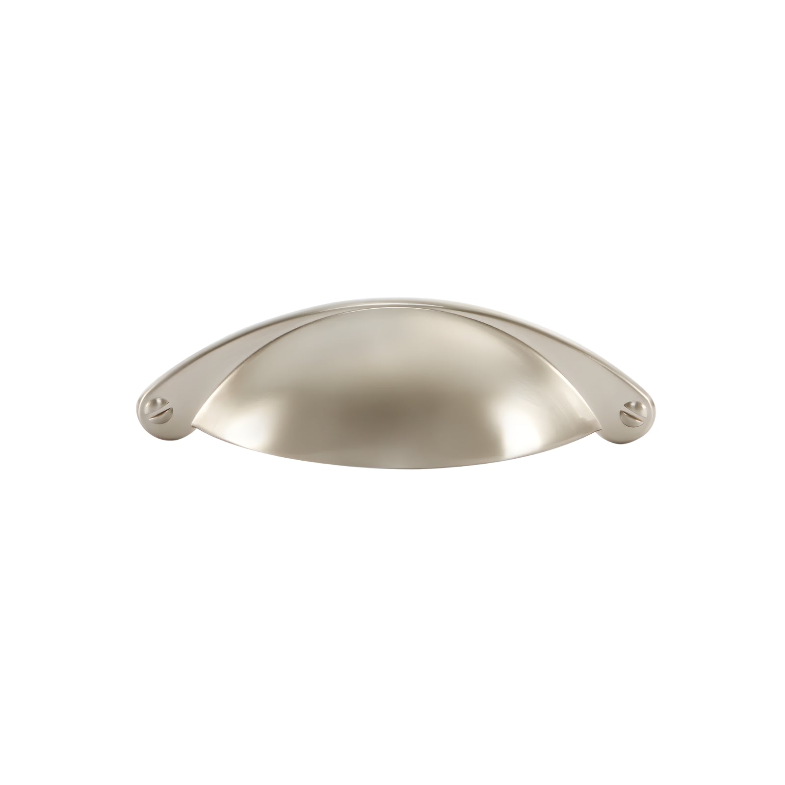 Momo Handles Florencia Cup Pull 64mm Brushed Nickel CTCP.BRN.FG - The Blue Space