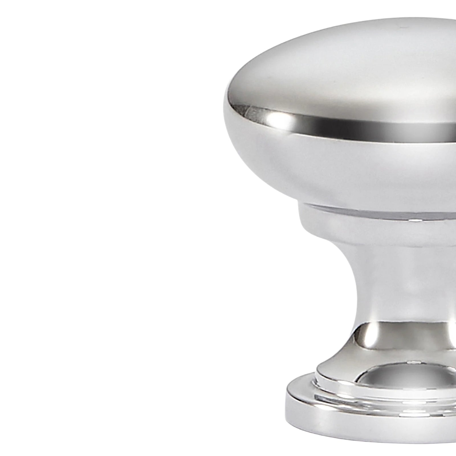 Details Momo Handles Florencia Plain Knob 30mm Chrome Plated CTMK.CP.FG - The Blue Space