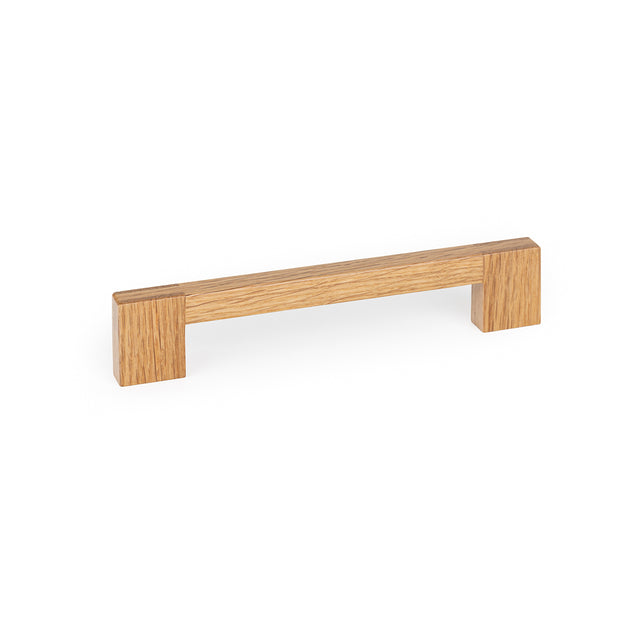 Momo Handles Hako D Handle 160mm Oak HKO0695.160.OAK - The Blue Space