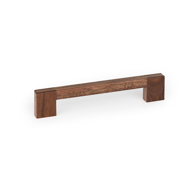 Momo Handles Hako D Handle 160mm Walnut HKO0695.160.WN - The Blue Space