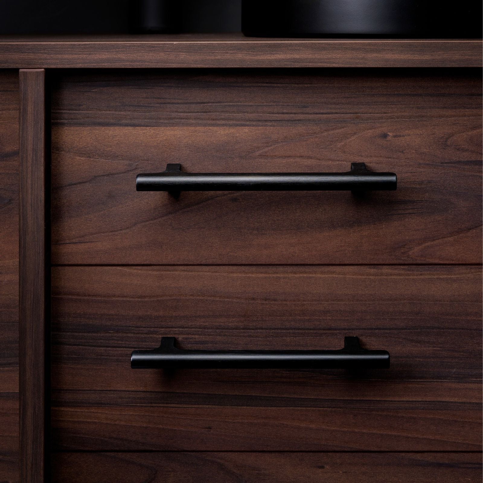 Lifestyle Momo Handles Hinoki D Handle Brushed Black HIN0686.160.BBL - The Blue Space