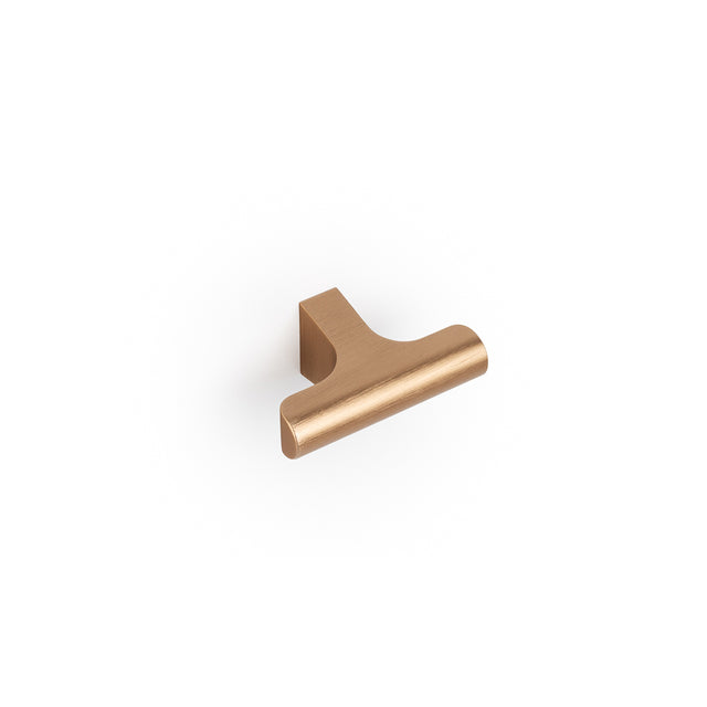 Momo Handles Hinoki T Knob 60mm Brushed Dark Brass HIN0686.060.BDB - The Blue Space