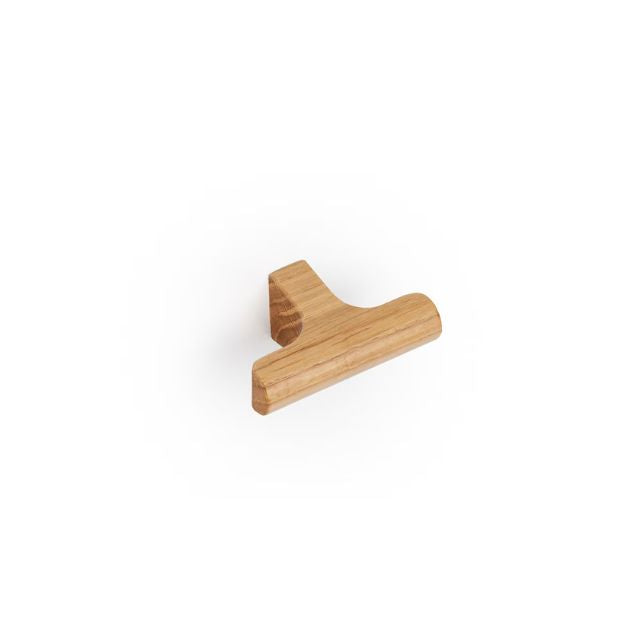 Momo Handles Hinoki T Knob 60mm Oak HIN0681.060.OAK - The Blue Space