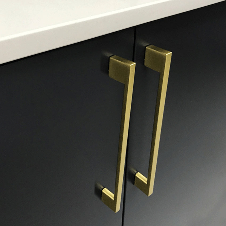 Momo Handles Livorno D Handle Brushed Matt Brass