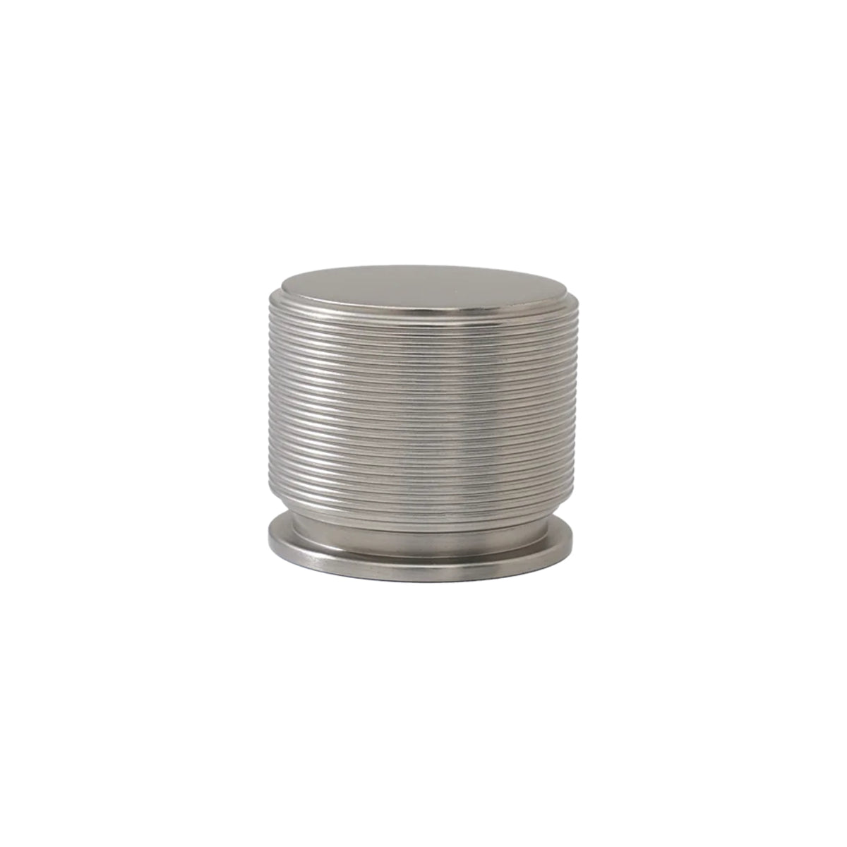 Side View Momo Handles Sussex Knob Brushed Nickel SRKL035.DBR - The Blue Space