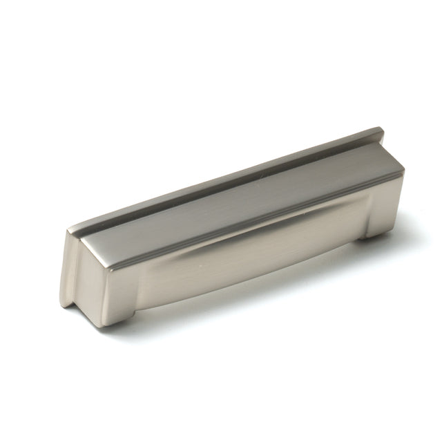 Momo Lucca Cup Pull 96mm Dull Brushed Nickel LCP096.DBR - The Blue Space