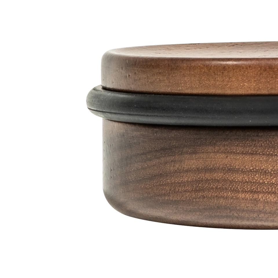 Momo Handles Luv 71mm Wood Door Stop Walnut