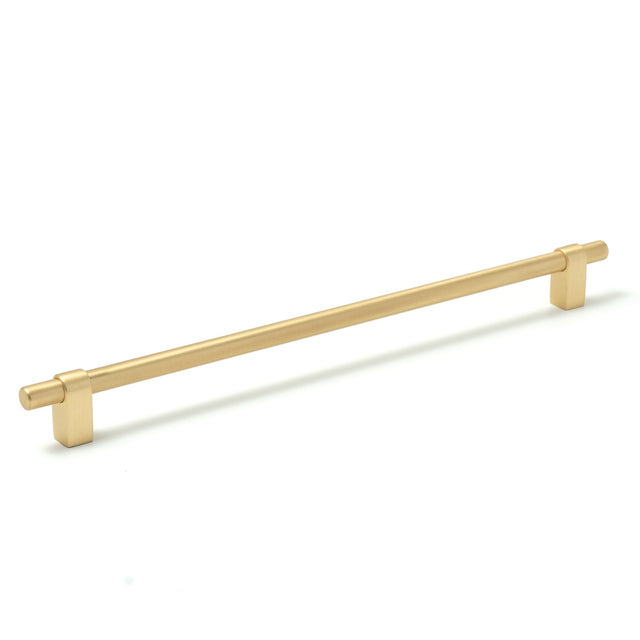 Momo Maida Bar Handle 320mm Brushed Satin Brass MBH320.BSB - The Blue Space