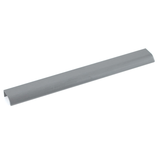 Momo Ona Lip Pull Handle 256mm Brushed Grey ON0372.256.BRGY - The Blue Space
