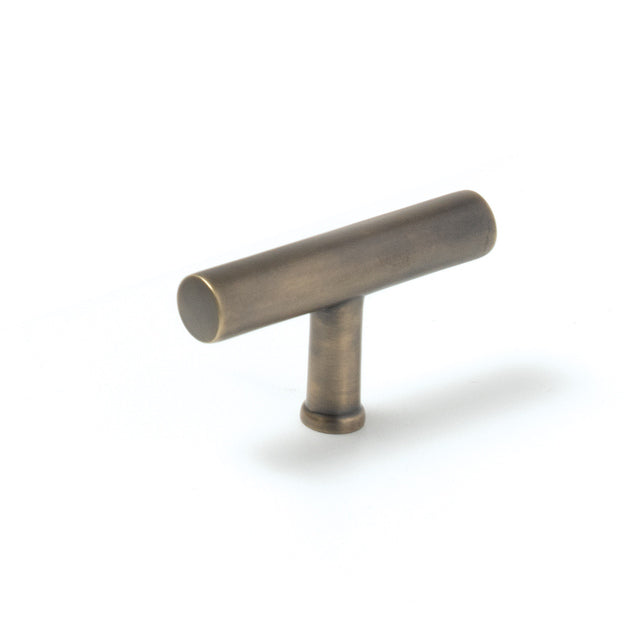 Momo Strano T Knob Antique Brass STK060.AB - The Blue Space