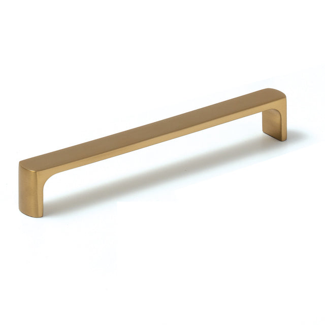 Momo Vena D Handle 160mm Brushed Satin Brass VDH160.BSB - The Blue Space