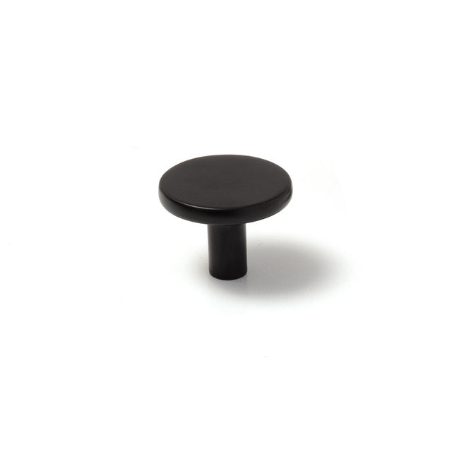 Momo Vena Knob 35mm Matte Black VNK035.MBL - The Blue Space