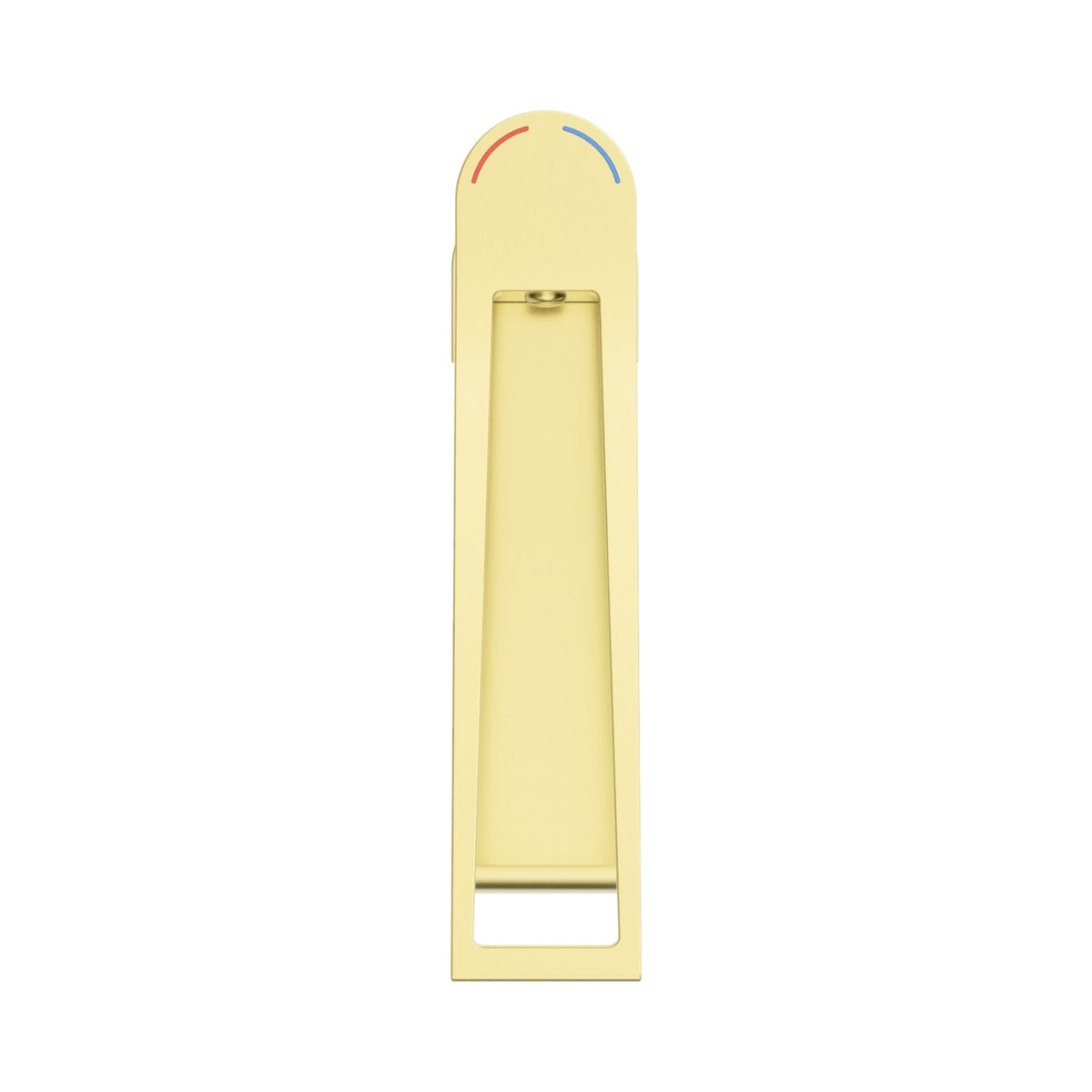 Side Nero Bianca Care Basin Mixer Brushed Gold NR321502ABG - The Blue Space
