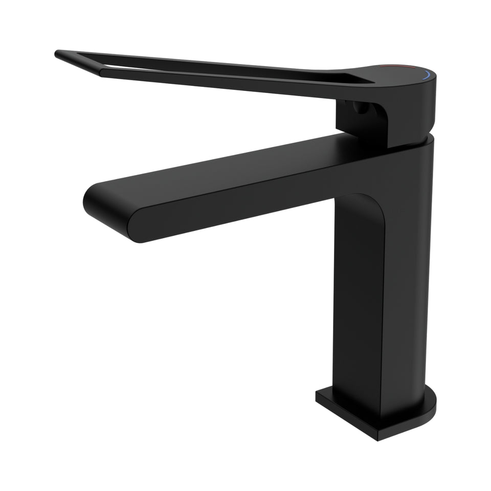 Nero Bianca Care Basin Mixer Matte Black